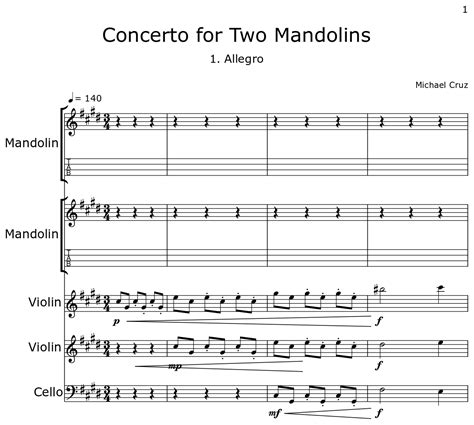 Baroque Tunes For Two Mandolins
